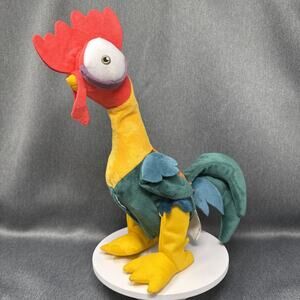 Disney Moana Hei Hei Animated Plush 13 Inch Clucking Dancing Works SEE VIDEO